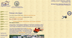 Desktop Screenshot of carrollcountyairport.com